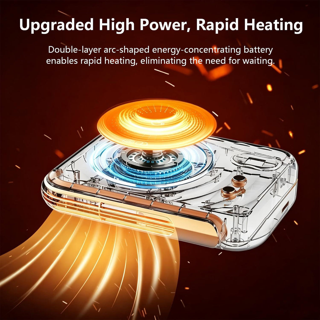 Coffee Mug Warmer 2-in-1 Coffee Cup Warmer & Personal Heater for Desk Electric Cup Warmer with 3 Temperature Settings for Heating Milk Tea Water Coffee Accessories for Home & Office Gray