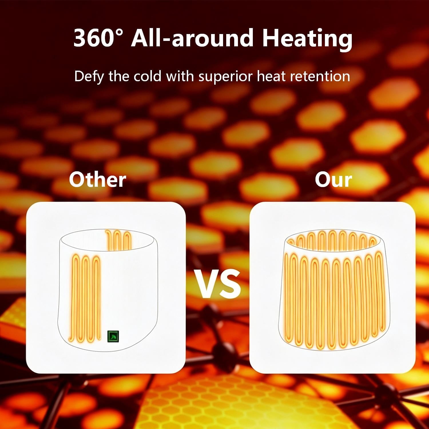 Heated Scarf for Women Men USB Electric Neck Warmer with 3 Temperature Settings Winter Polar Fleece Heated Neck Gaiter Windproof Face Cover for Outdoor Skiing Hiking Fishing Black
