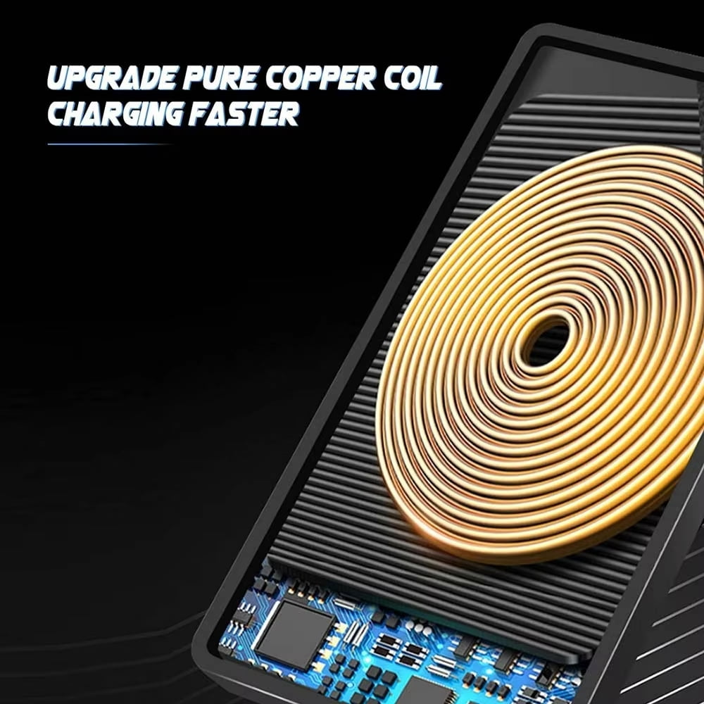 AmzDoer Wireless Car Charger 15W Fast Wireless Charging Station with Non-Slip Pad Wireless Phone Charger Cell Phone Flat Charging mat Compatible